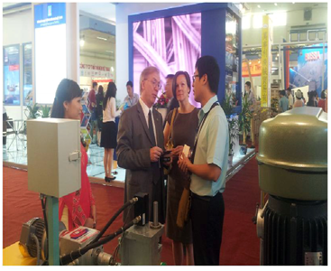 Jade M-Tech Co., Ltd participated in Vietnam International Industrial Fair 2014