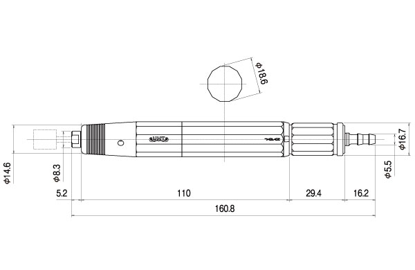 Máy mài khuôn khí UHT HTSG-3S