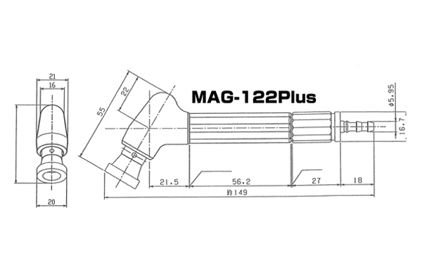 Máy mài khuôn khí UHT MAG-122N