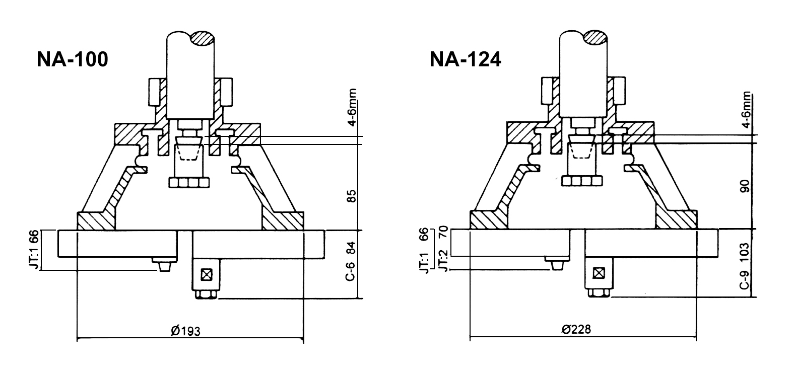 Đầu khoan nhiều mũi NA Type Yi Chang