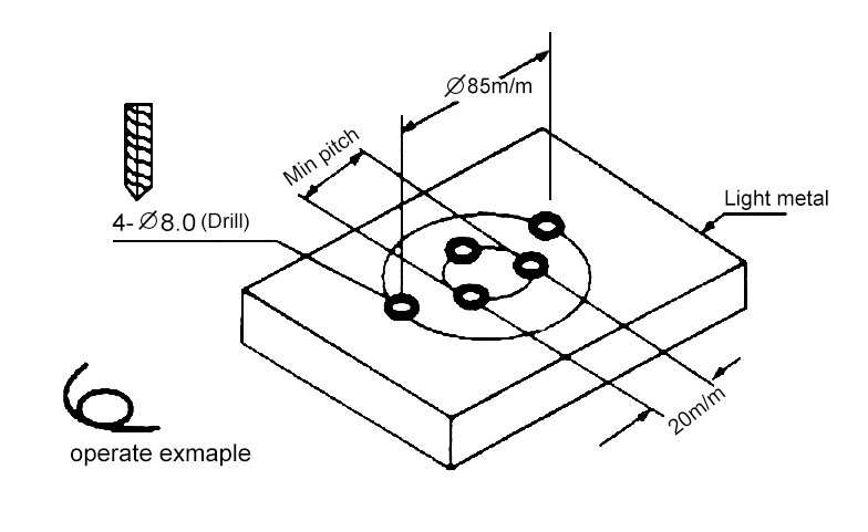 Đầu khoan nhiều mũi NA Type Yi Chang