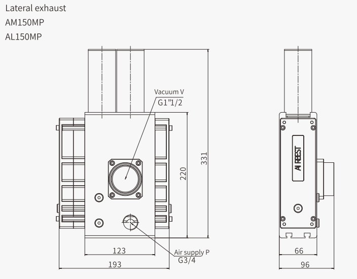 Airbest Vacuum pump ASBP Combined