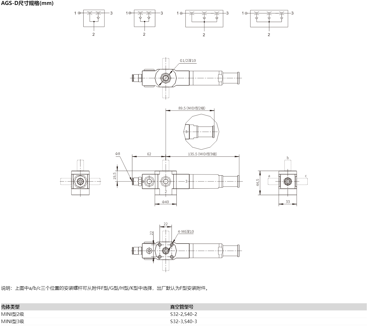 Airbest Vacuum pump AGS