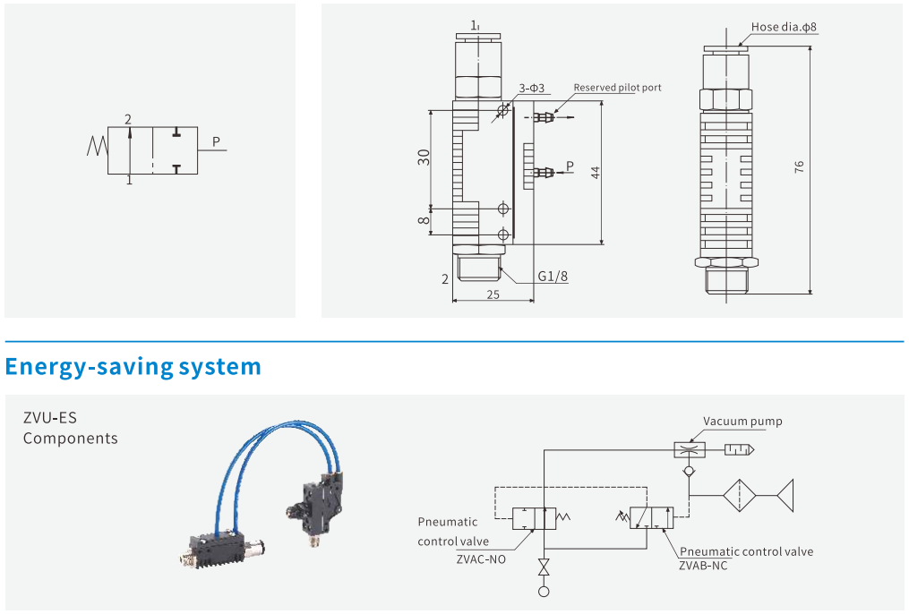 Phụ kiện bơm hút chân không Airbest ZVAC