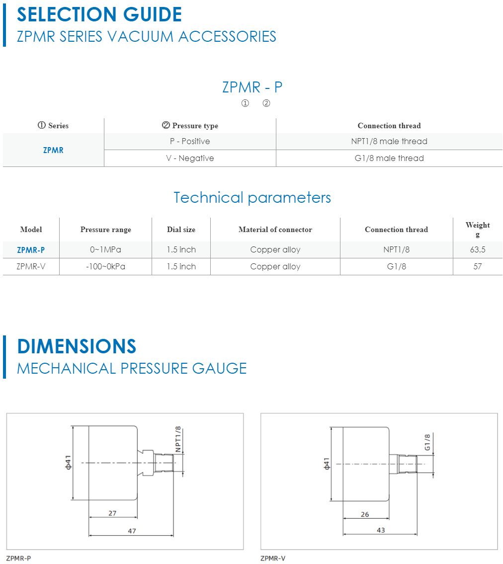 Vacuum Accessories Airbest ZPMR