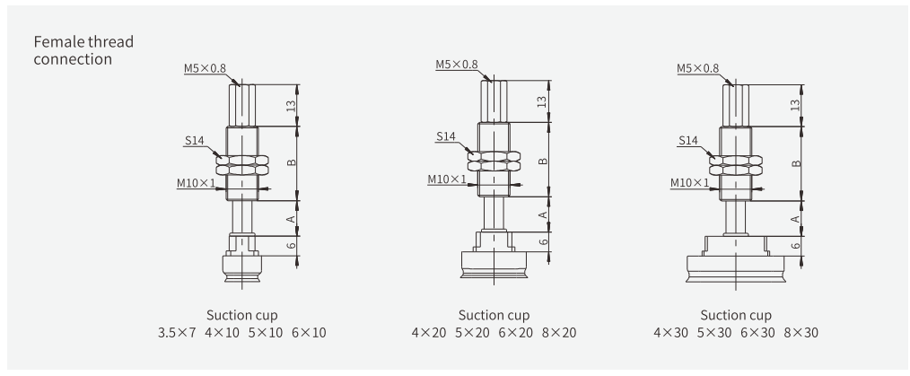 Suction Cup Airbest SAO with Level Compensator