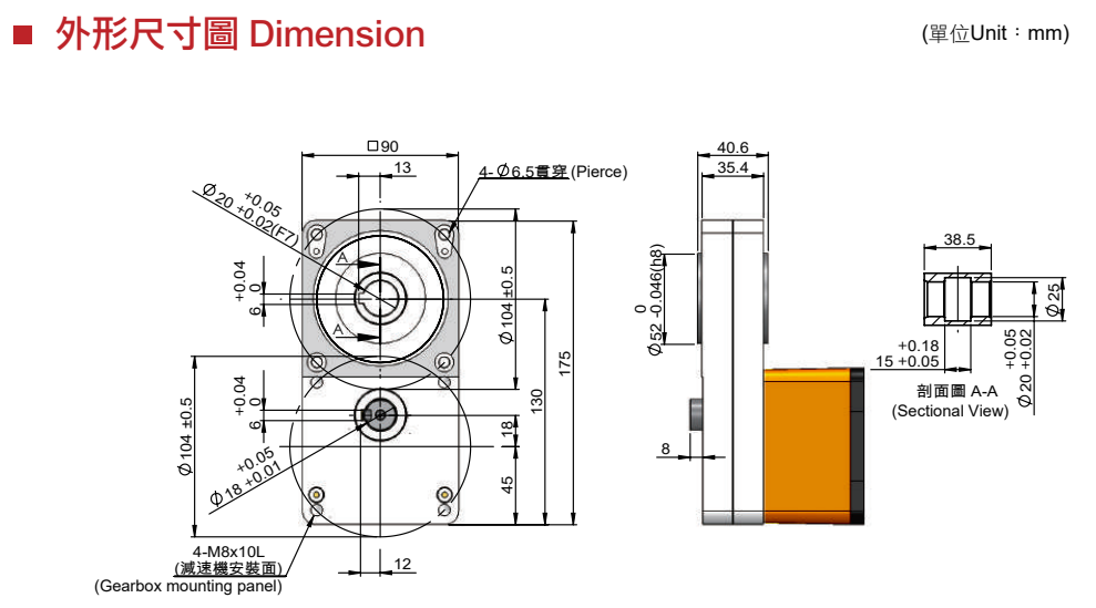 PARALLEL GEARBOX ( F SERIES)