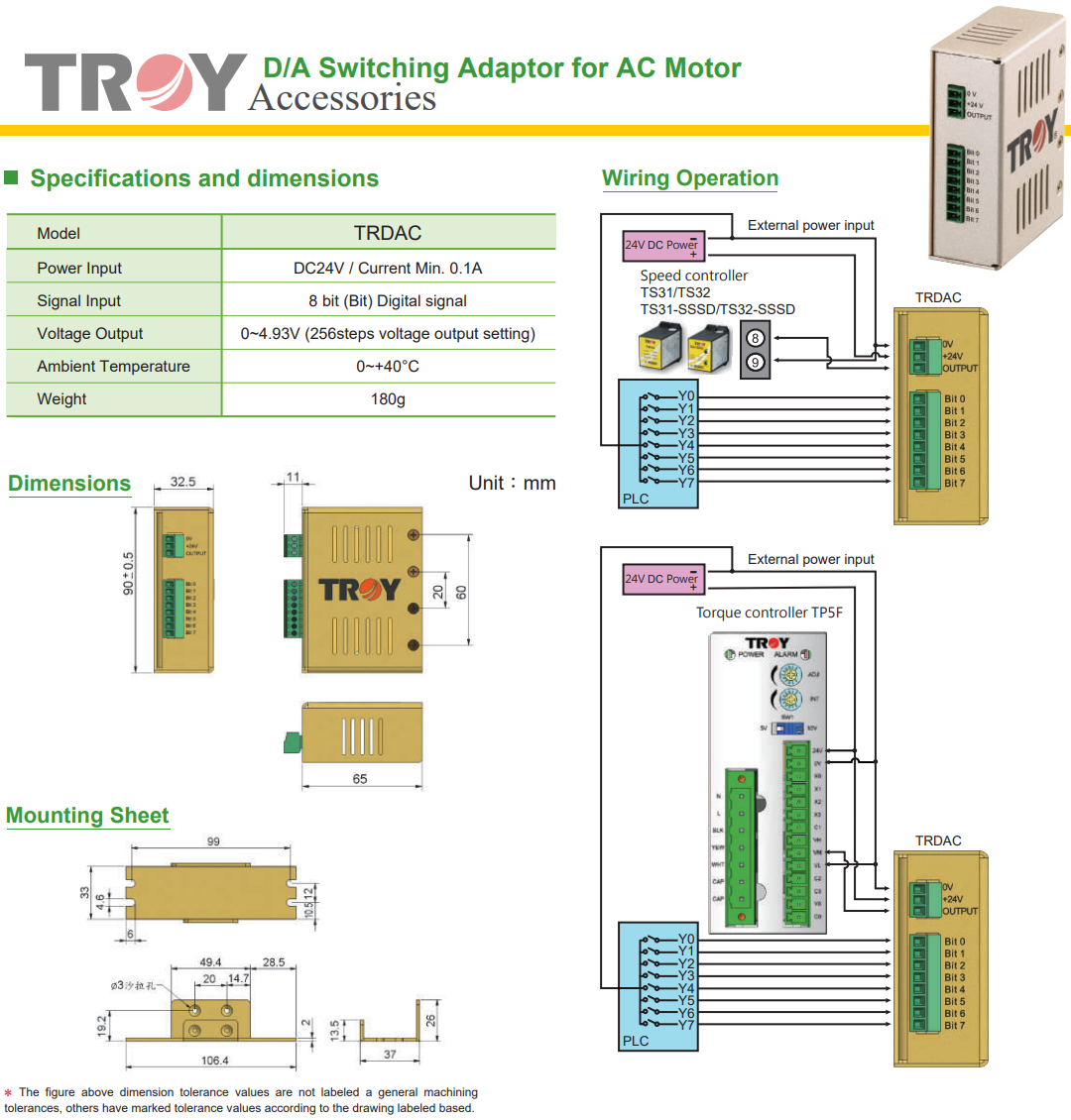 Bộ chuyển đổi D/A TRDAC