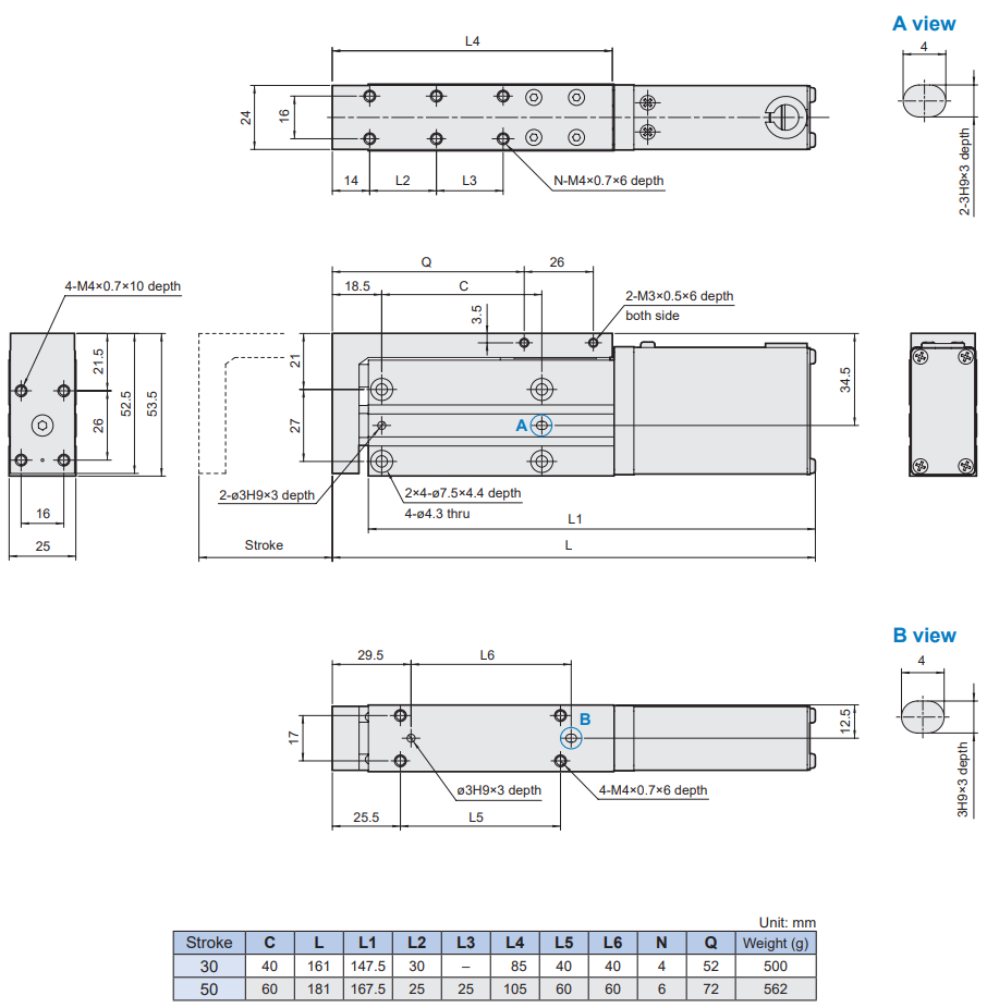 Mini. Electric Cylinder MESH2