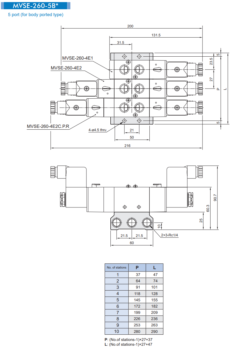 Solenoid Valve MVSE-260