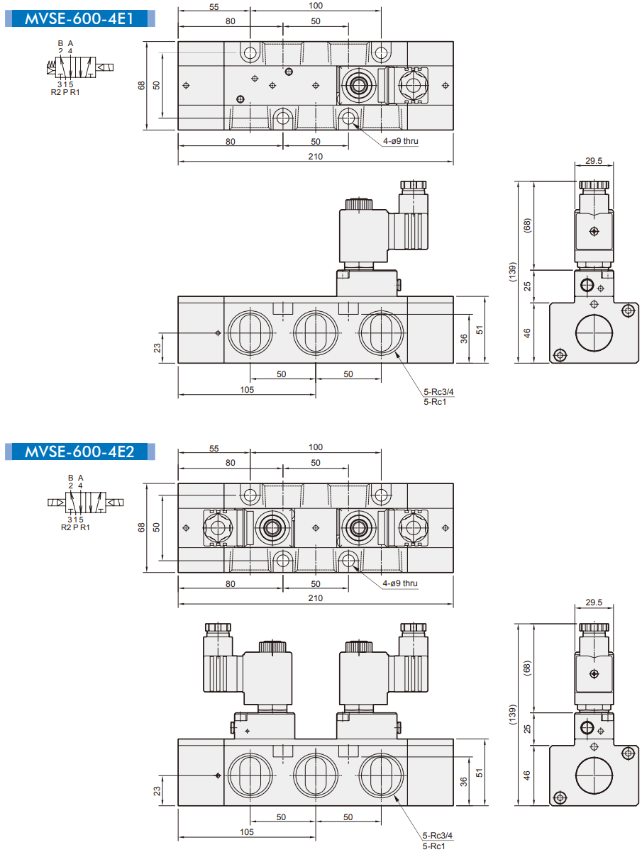 Solenoid Valve MVSE-600