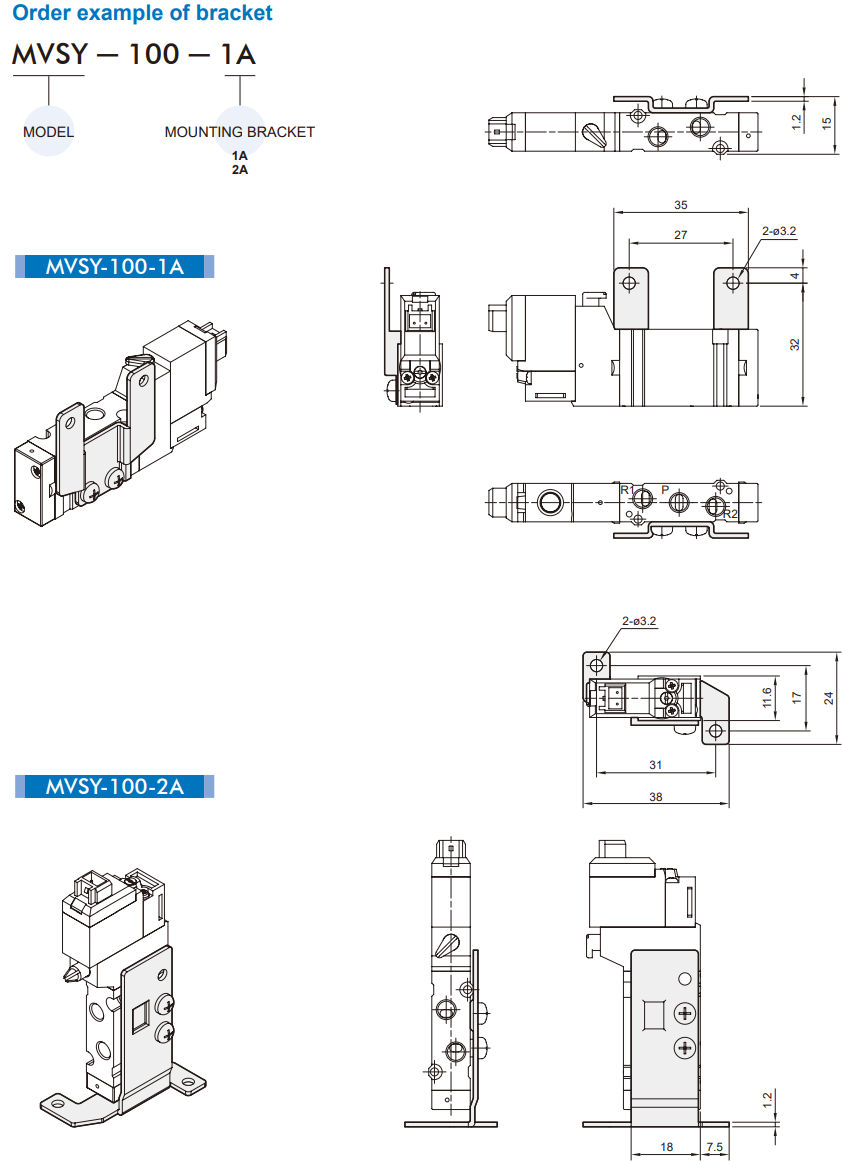 Solenoid Valve MVSY-100