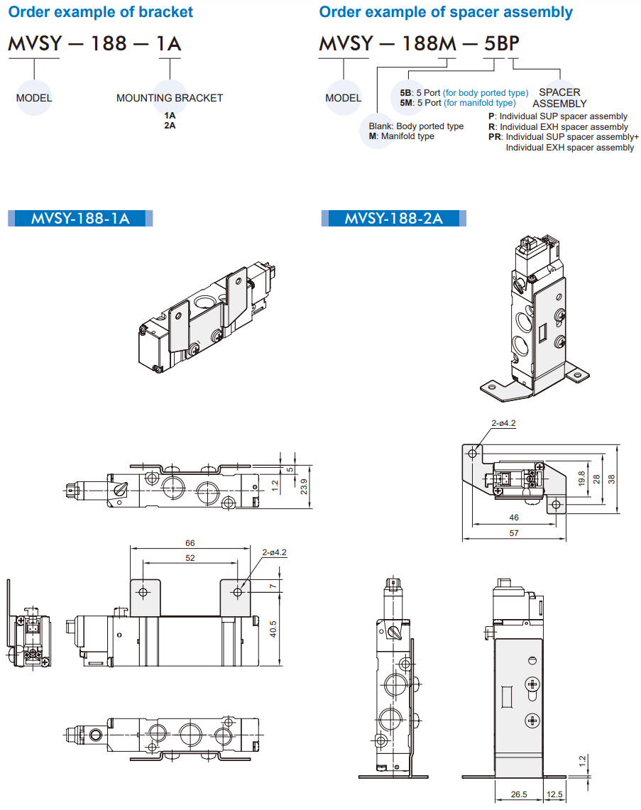 Solenoid Valve MVSY-188