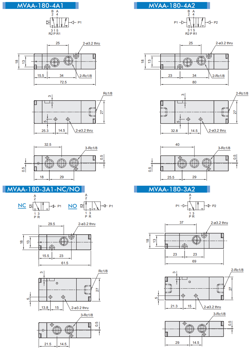 Van điều khiển MVAA-180