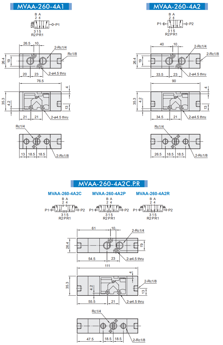 Van điều khiển MVAA-260