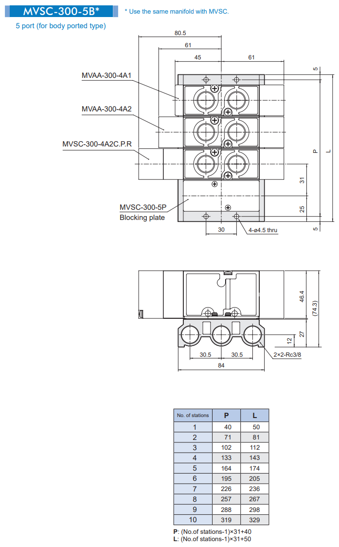 Pilot valve MVAA-300