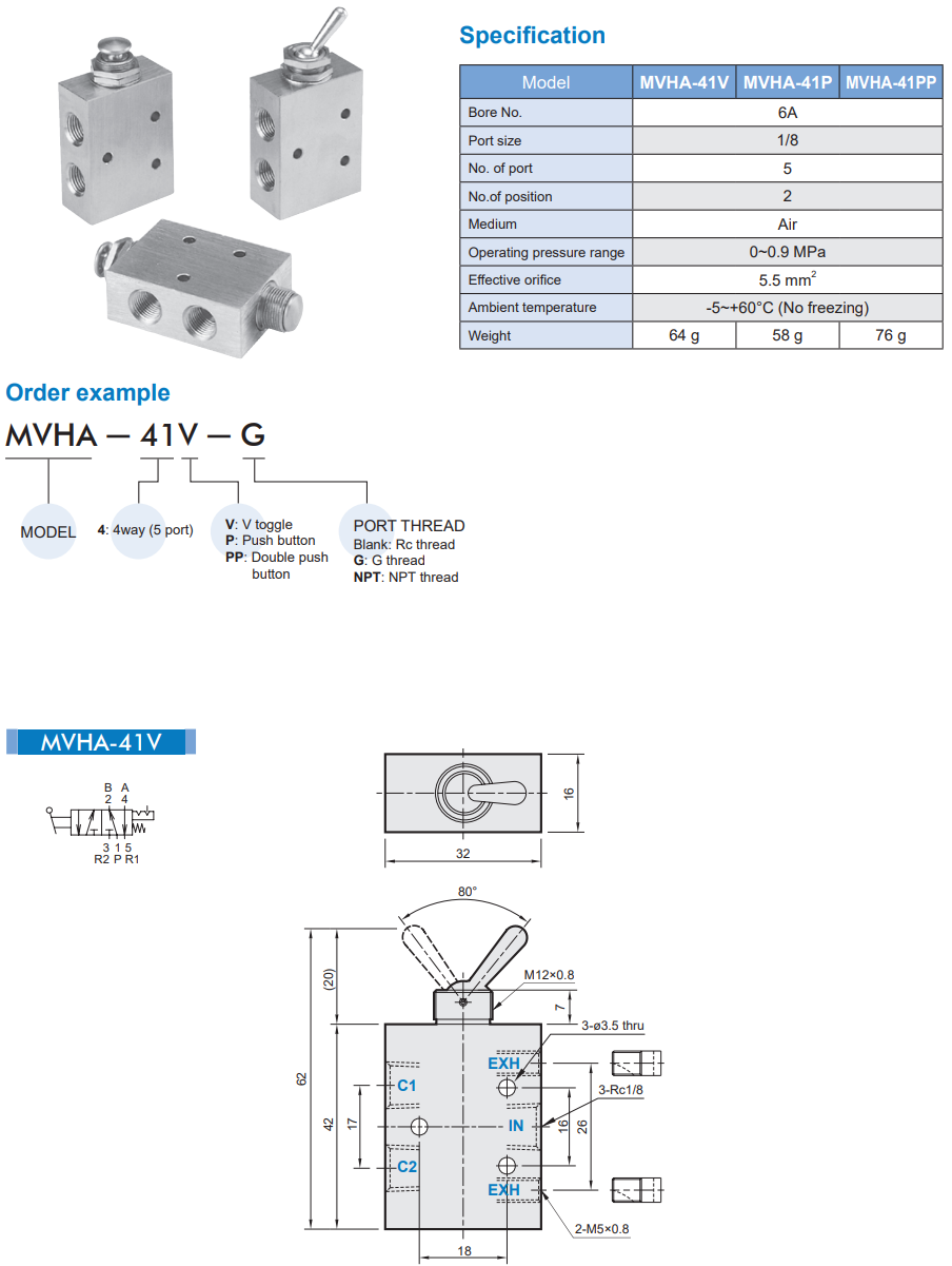 Van điều khiển MVHA-41