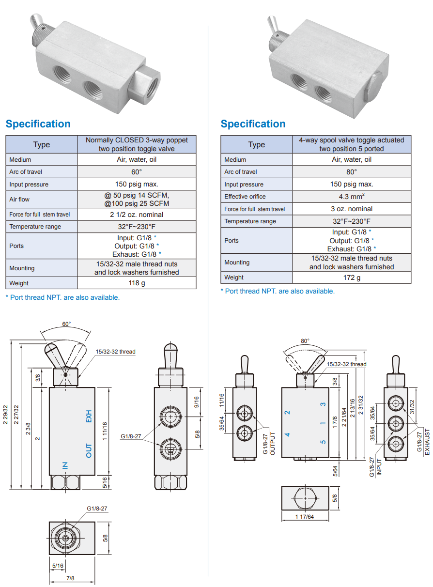 Van điều khiển MVHF-5V