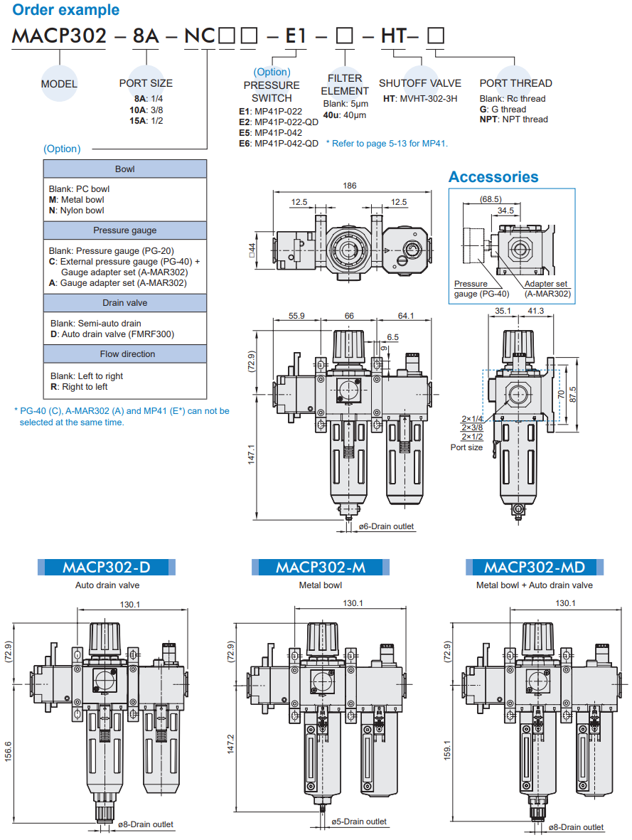 Air units MACP302