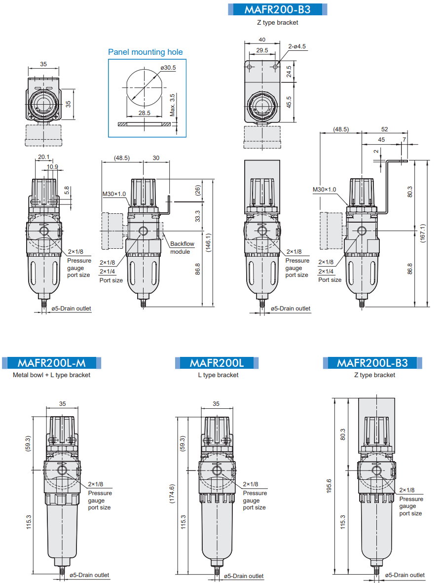 Air units MAFR200