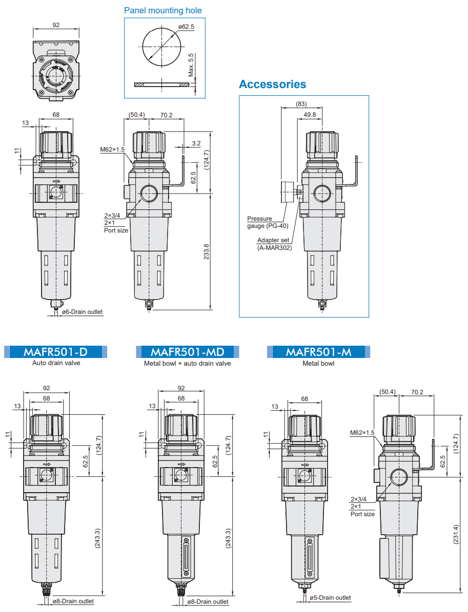 Air units MAFR501