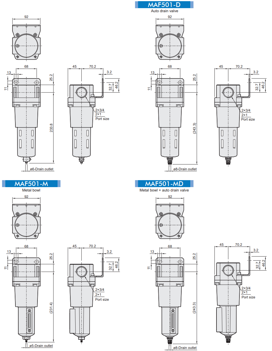 Air units MAF501