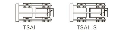 TSAI Series Cylinder With Guide Frame