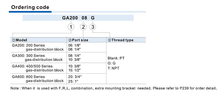 AirTac GA Pneumatic Pressure Dispenser