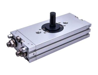 HRS pneumatic rotary actuator rack and pinion, double cylinder high ...